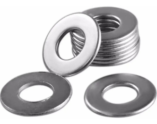 Rruela M16 Ço Inox Lisa 304 Ciser - 10 Unidades
