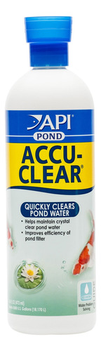 Api Pond Accu-clear Clarificador De Agua Para Estanques, Bot