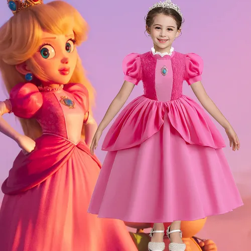 . Vestido De Fiesta De Princesa Con Disfraz De Melocotón