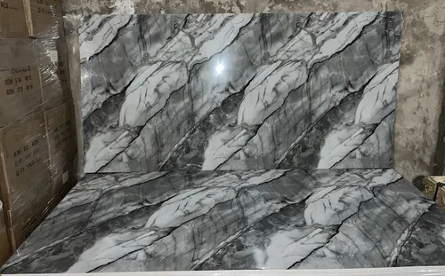 Placa Pvc 3mm Simil Marmol 122x244 Pared Techo Revestimiento