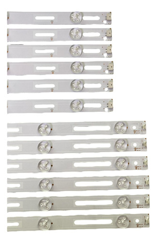 Kit Para Leds Sharp Lc-50le650u / Lc-50le651u (12t) Nvo