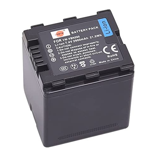    vw Vbn260 bateria Ion Litio Repuesto Para Panasonic