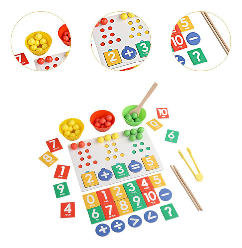Juguete De Clasificación De Colores Del Arcoíris, Juego De