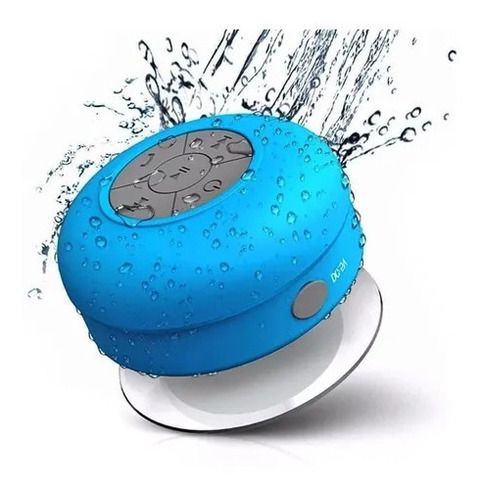 Parlante Ducha Portátil Con Bluetooth Resistente Al Agua 