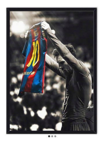 Cuadro - Póster Lionel Messi - Barcelona