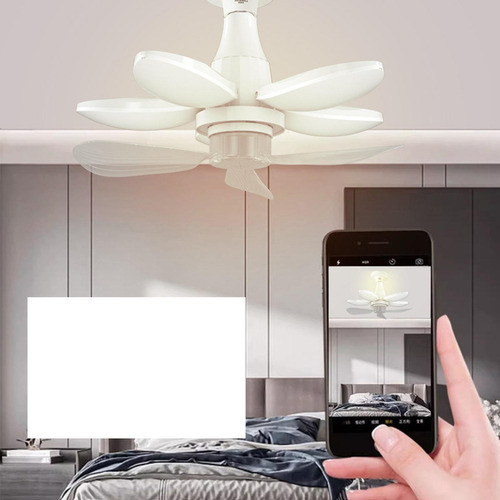 Moderno Ventilador De Techo Plegable Con Control Remoto Y