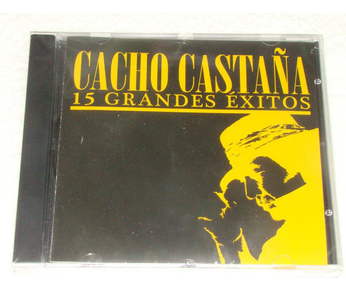 Cacho Castaña 15 Grandes Exitos Cd Nuevo Sellado / Kktus