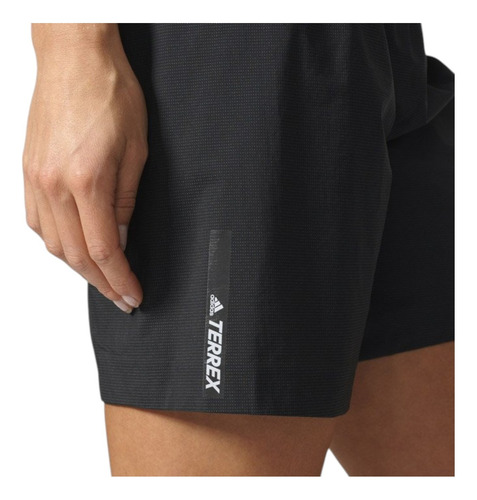 Short adidas Negro Running Deportivo Terrex Todo Terreno