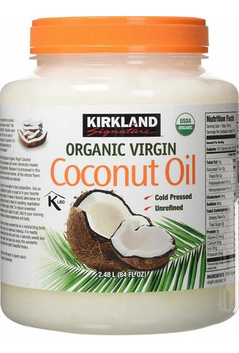 Aceite De Coco Kirkland 100% Orgánico - L a $74950