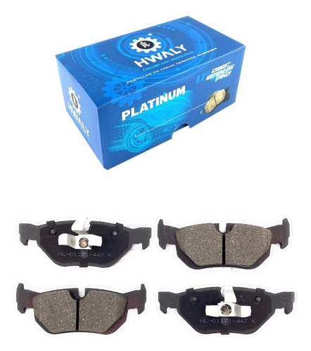 Pastillas De Freno Trasera Bmw 318i (e90) 2007 - 2011