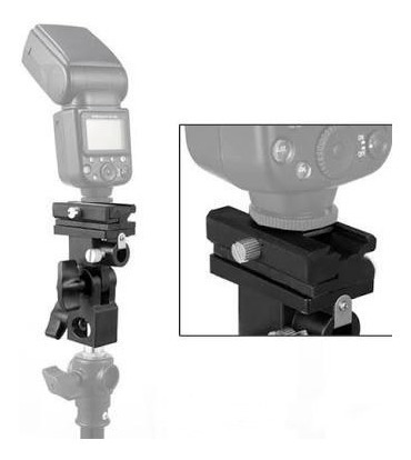 Kit Bracket Soporte Tipo B + Flash Yongnuo Yn560iv