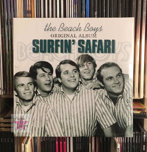 Vinilo The Beach Boys Surfin' Safari Eu Import.