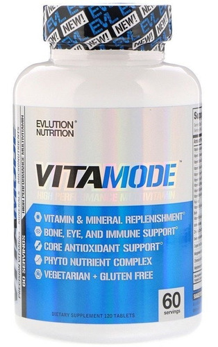 Evl Evlution Multivitaminico Vita Mode Vitamode 120 Tabs Eua