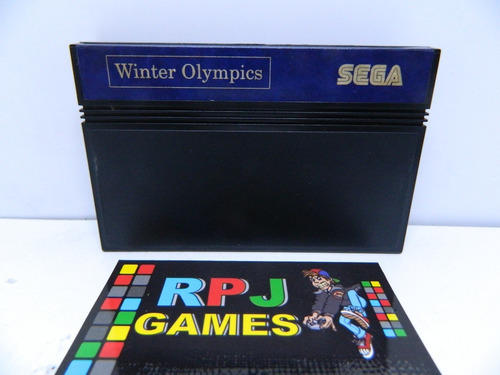 Winter Olympics Original P/ Master System - Loja Fisica Rj (Usado)