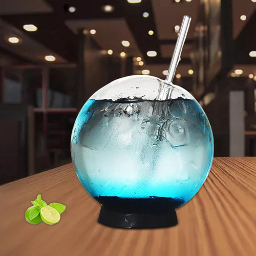Vaso De Cóctel Esférico Pecera Copas Vaso De Bebidas Con