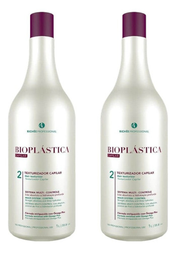 Alinhamento Capilar Bioplastica 2x1000ml