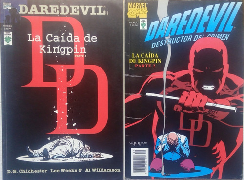 6 Comics Daredevil: La Caída De Kingpin/ Volver A Nacer Vid