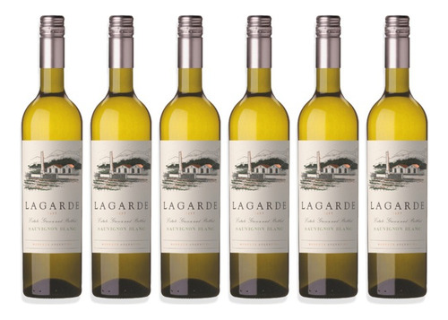 Vino Blanco Lagarde Sauvignon Blanc 750ml Lujan De Cuyo X6u