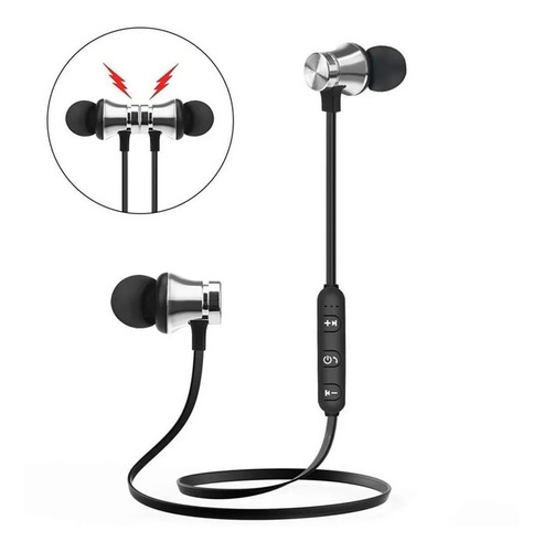 Auriculares Bluetooth Nalámbricos Magnéticos Con Micrófono