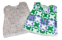Comprar Pack Por 2 Remeras Tipo Blusa Nena Estampas Varias