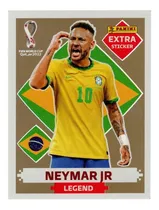 Comprar Figurinha Da Copa 2022 Neymar Jr Legend Extra Sticker Rara Panini Personagem Copa Do Mundo 2022 - Fifa World Cup Qatar 2022