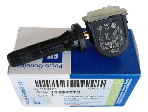 Sensor Tpms Pressão Pneu Gm Onix Cobalt Spin Cruze S10