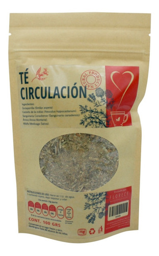 Te Circulación 100 Grs Marca Florece