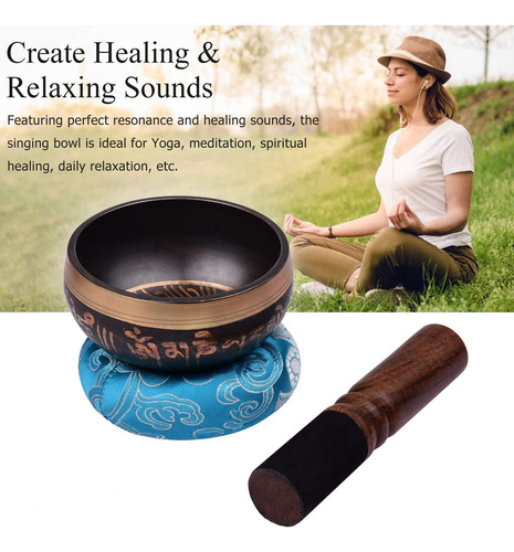 Cuenco Cantor Para Relajación Suave Con Sonido De Chakras