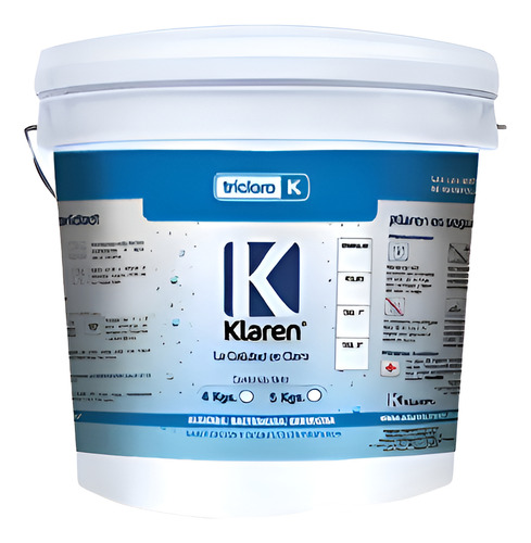 Cloro Tableta 1 Para Alberca -klaren 5 Kg (tricloro)