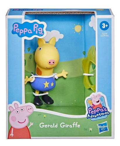 Peppa Pig Original Figura De Gerald Giraffe Y Accesorio Mpuy