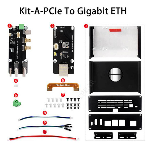 Pi5-module-box-a - Kit De Carcasa A Para Raspberry Pi 5 Con