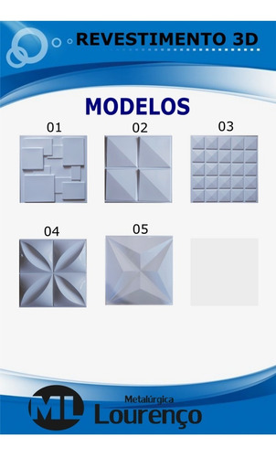 Kit C/ 12 Placas Revestimento Parede Alto Relevo Painel 3d