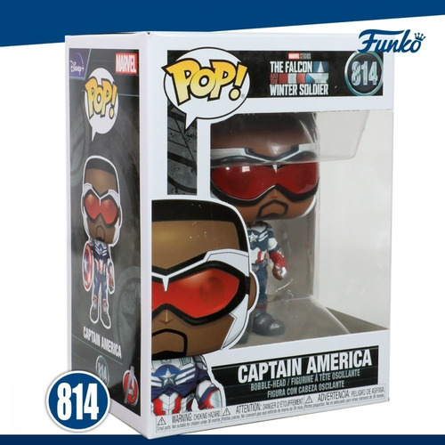 Funko Pop Falcon And The Winter Soldier Captain America #814
