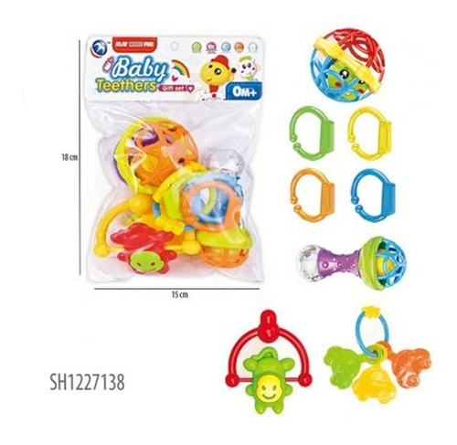 Set De 4 Sonajas Juguete Para Bebe Sonaja Juguete Mayoreo