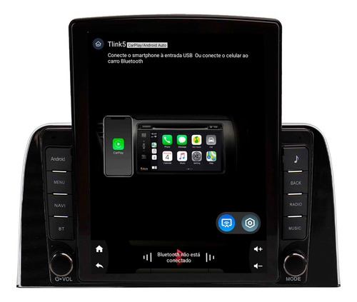 Multimídia Tesla Soaudio S8 Line Crv 17 A 21 Octacore 4+64gb