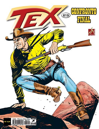 Tex Nº 619: O confronto final, de Boselli, Mauro. Série Tex (619), vol. 619. Editora Edições Mythos Eireli,Sergio Bonelli Editore, capa mole em português, 2020