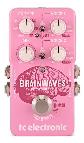 Pedal Efecto Guitarra Tc Electronic Brainwaves Pitch Shifter
