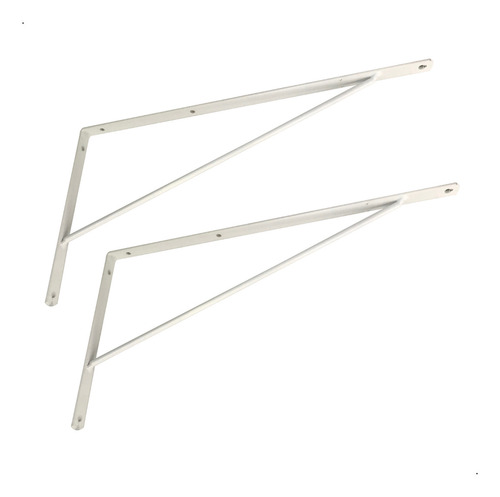 Cantoneira Mão Francesa 40cm Prateleira Mesa Suporte Tábua