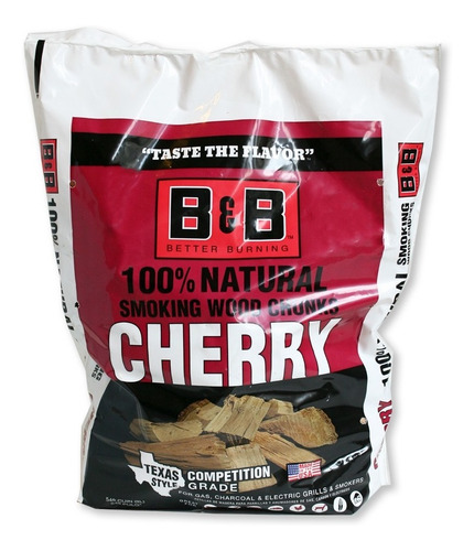 B&b Trozos Chunks De Madera Para Ahumar - Cherry / Cerezo