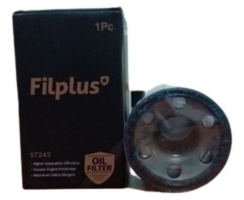 Filtro Aceite 57243 Filplus 57243 B-7125 Xl-7243