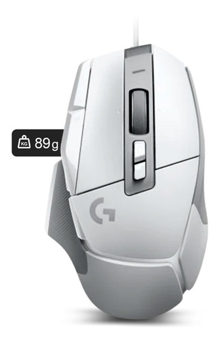 Mouse Logitech G502 X Lightforce Gamer Blanco - 89 Gramos