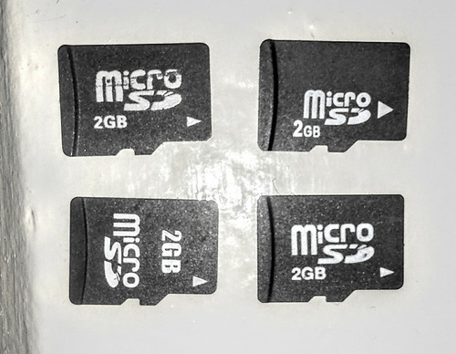Cartão De Memória Sd Kingston 2 Gb + 4 Micro Sd + Brinde.