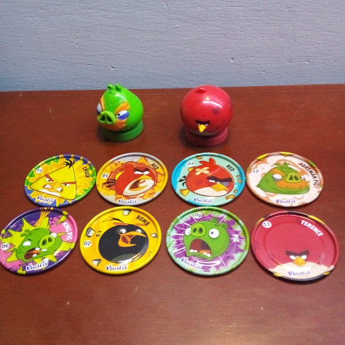 Figuras & Tazos Angry Birds Vuala Sorpresa