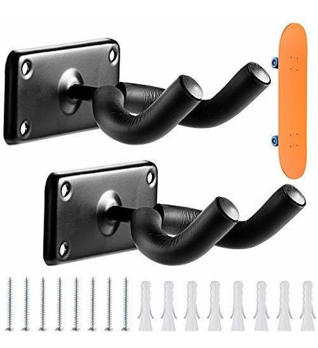 Esk8club Skateboard Wall Hanger Premium Ski Hanger And Guit