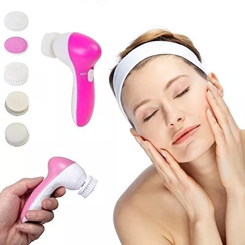 Limpiador Facial Eléctrico 5 En 1 Multifunción 