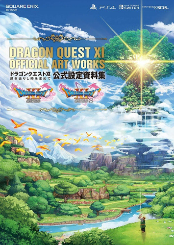 Livro - Dragon Quest Xi Official Art Works, Square Enix