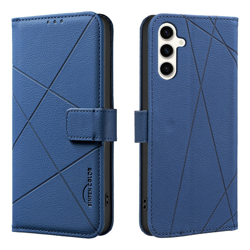 Funda De Piel Con Tapa Para Samsung Galaxy S25 S24 S23