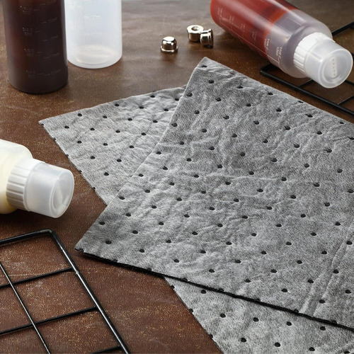 30 Uds. Papel Absorbente De Aceite Estera Para Derrames De
