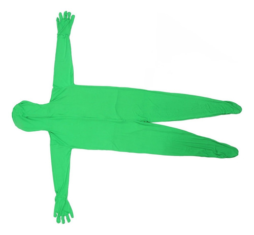 Dsd Macacão Chromakey Verde Fotografia Unissex Stretch