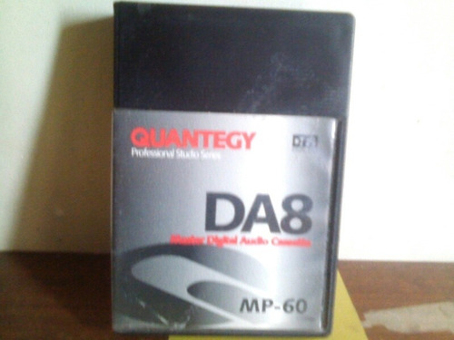 Da8 - Master Digital Audio Cassette- Quantegy Mp-60 Usado 